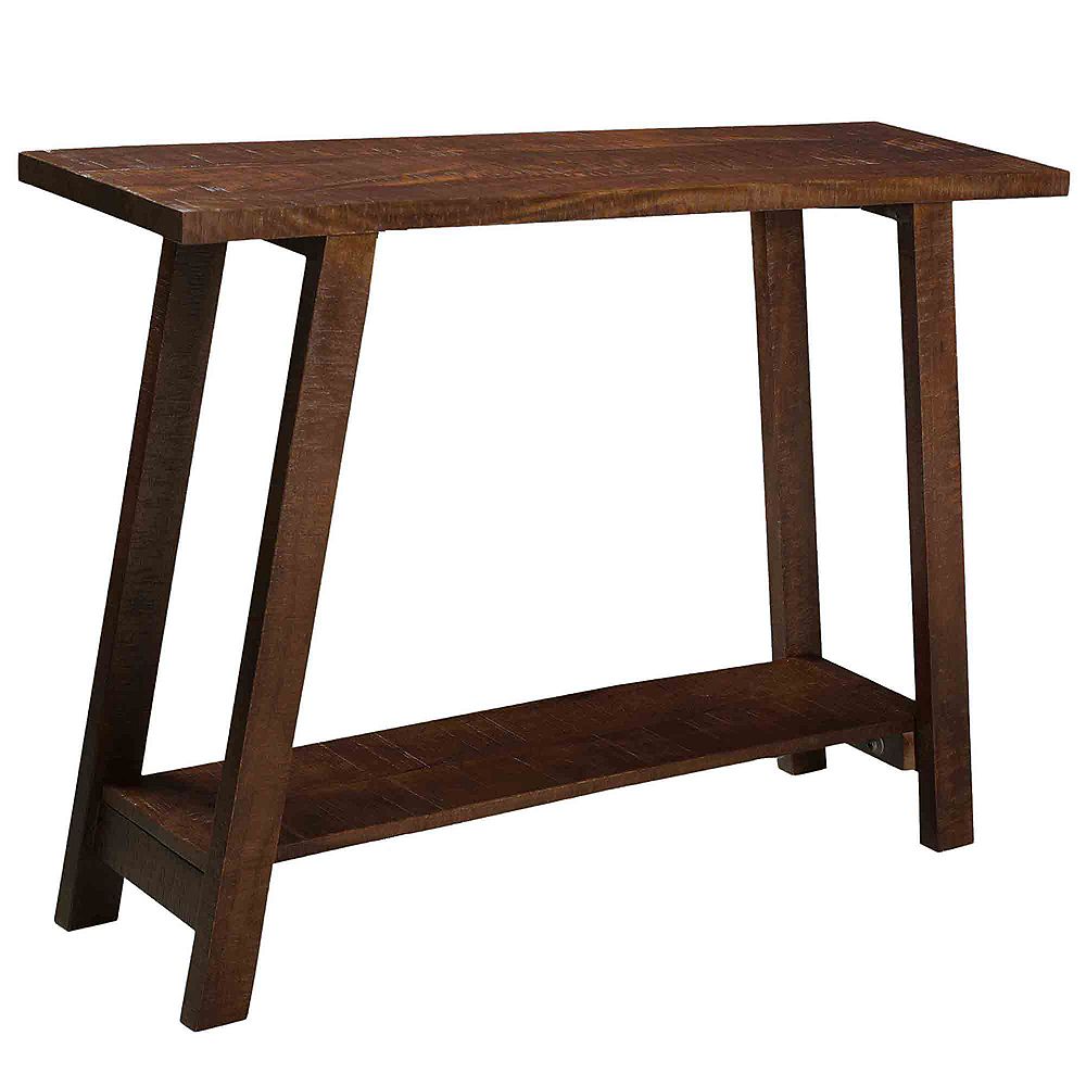 !nspire Volsa Solid Wood console Table, Walnut The Home Depot Canada