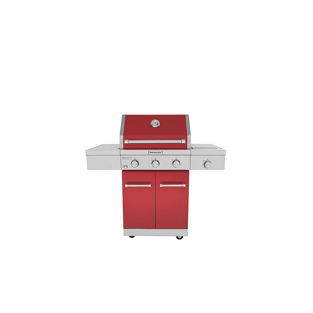 KitchenAid 3Burner Outdoor Propane BBQ with Ceramic Infrared Sear