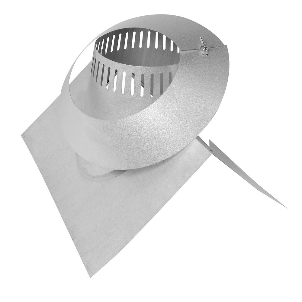 SuperVent 8 inch Peak Flashing For Roofs 6/12 9/12 The Home Depot