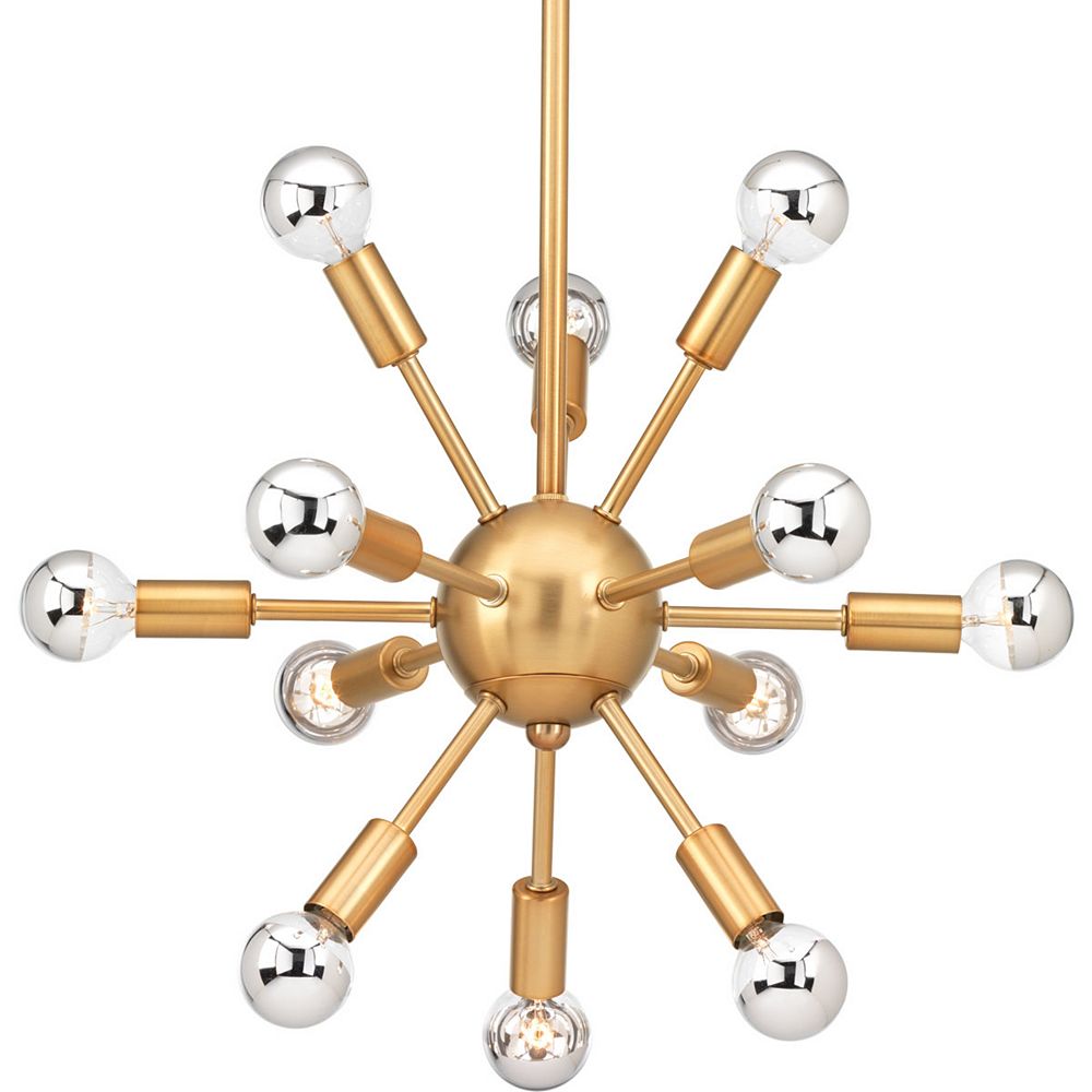 Progress Lighting Ion Twelvelight chandelier The Home Depot Canada