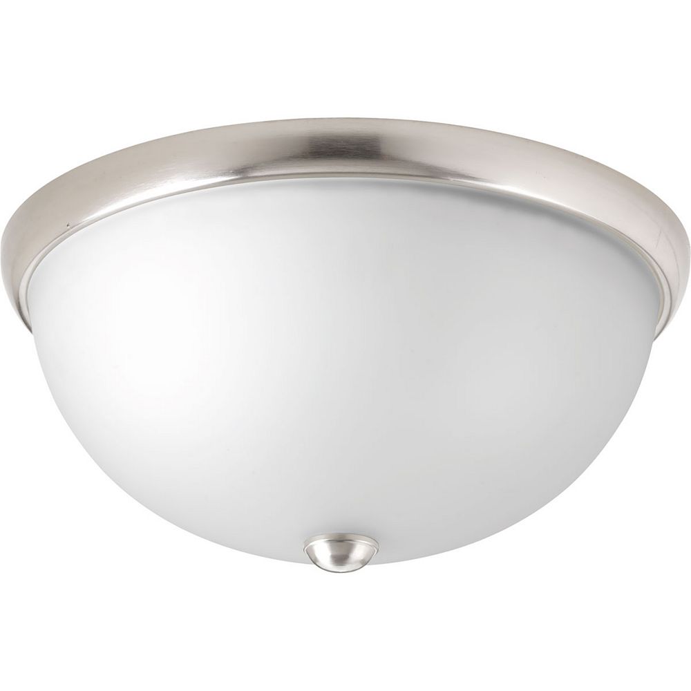 Progress Lighting Glass Domes Twolight Flush Mount The Home Depot Canada
