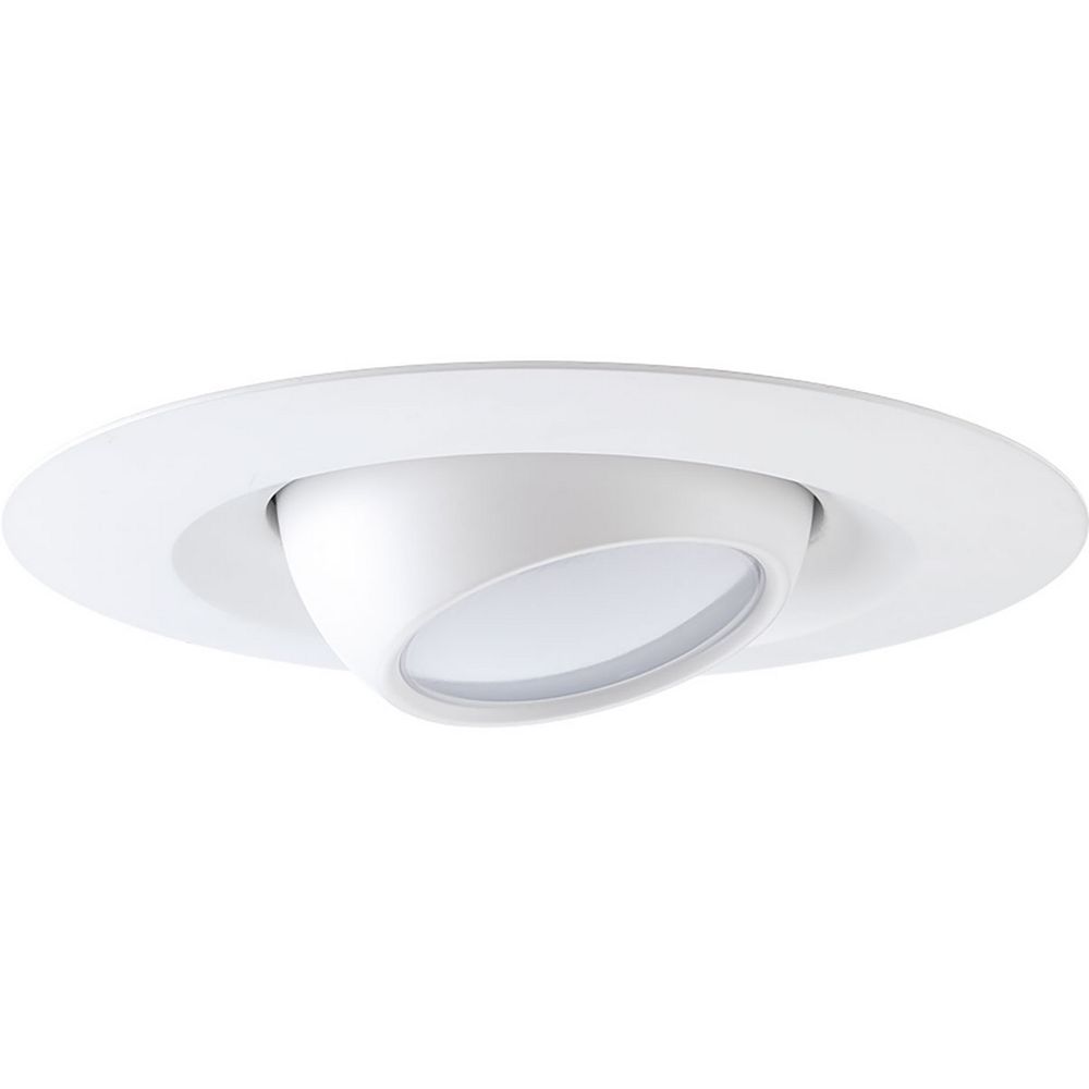 Progress Lighting LED Recessed 5 inch LED Eyeball Trim, 650 lumens