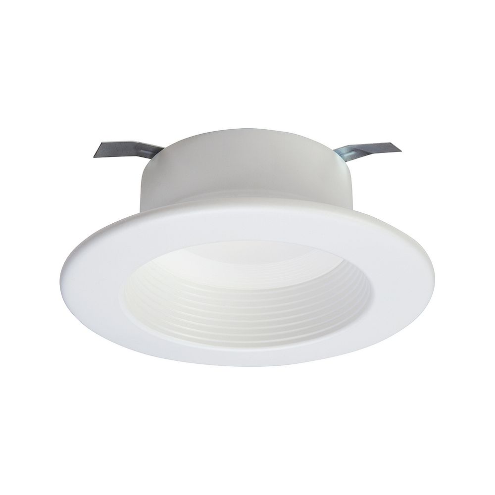 photo Led Recessed Lighting Home Depot Canada rl4 4 inch white led recessed housing