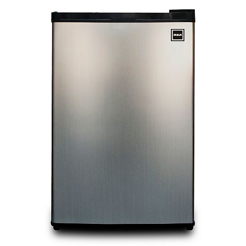 4.5 cu. ft. Compact Fridge - Stainless Steel