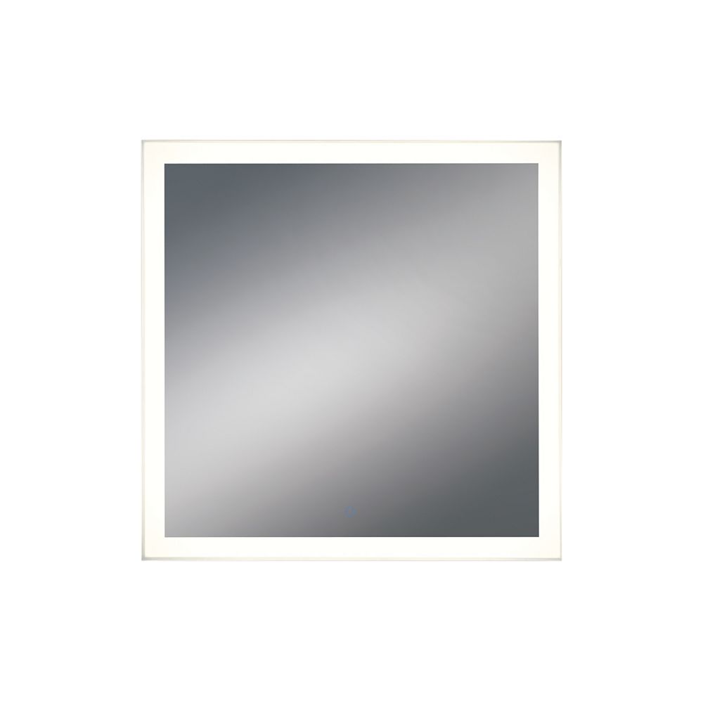 Eurofase Square LED Mirror with EdgeLit, Dimmable Touch Sensor 31482