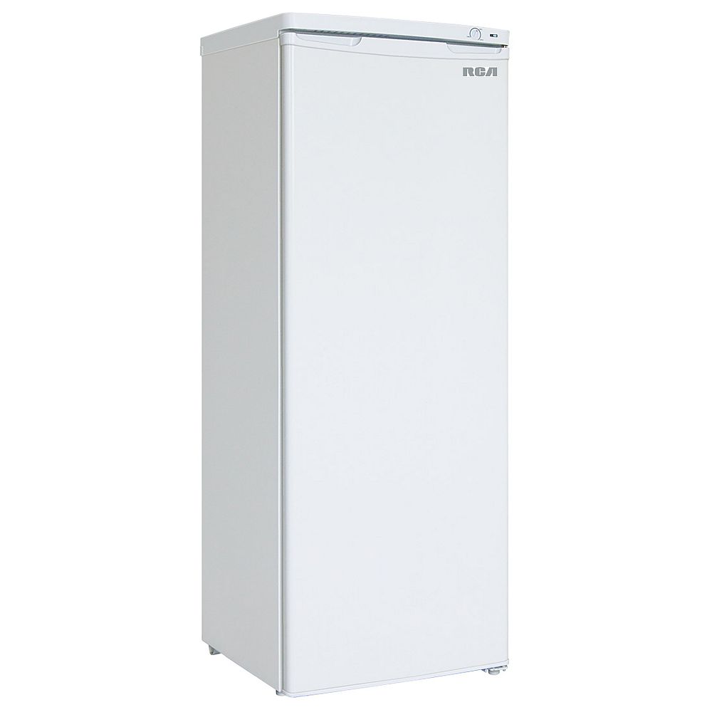 Rca 6 5 Cu Ft Compact Upright Freezer White The Home Depot Canada