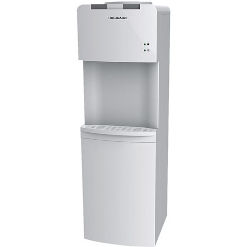 Hot and Cold Water Cooler and Dispenser - White