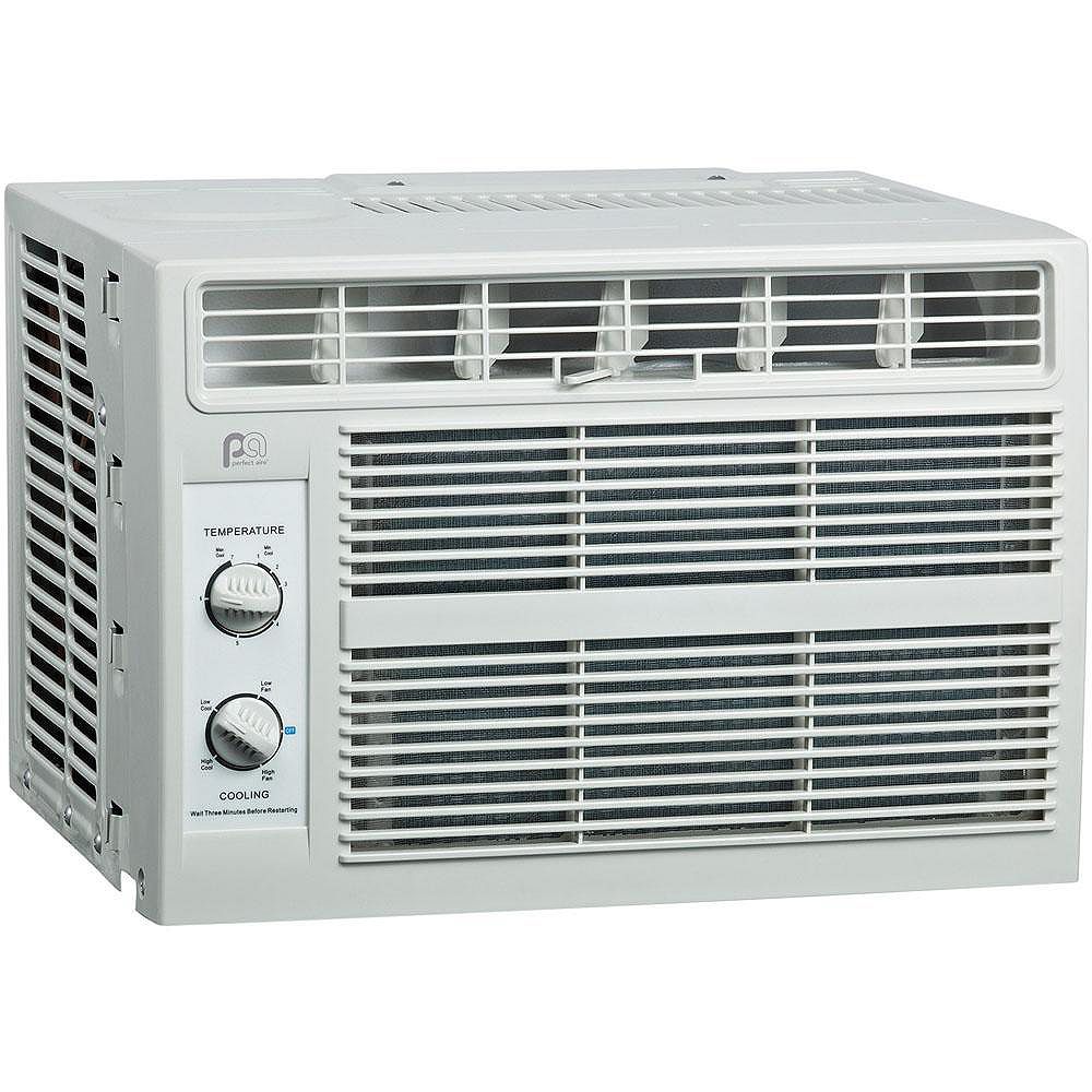 Perfect Aire 5,000 BTU Window Air Conditioner with Mechanical Controls The Home Depot Canada