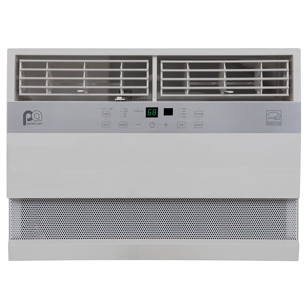 Perfect Aire 10,000 BTU Flat Panel Window Air Conditioner The Home