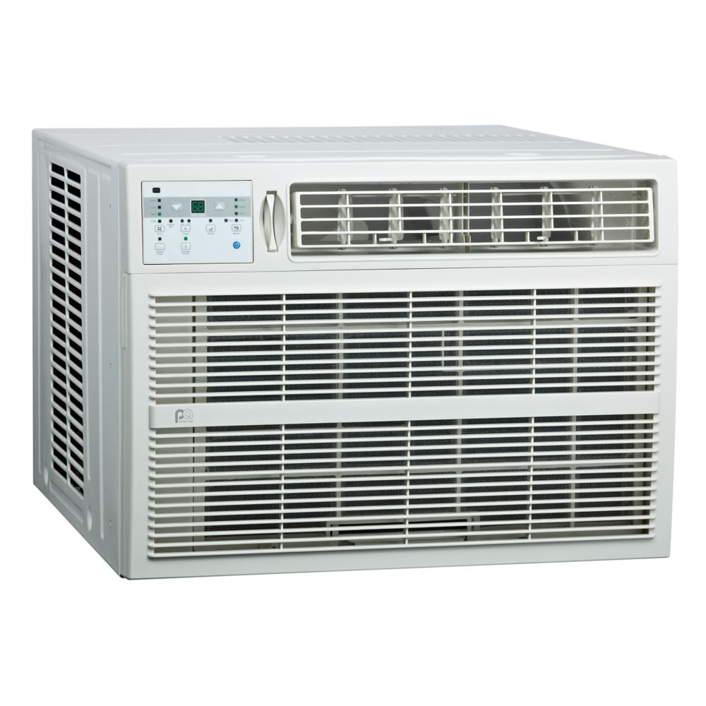 Perfect Aire 18,000 BTU Window Air Conditioner With Electric Heater For ...