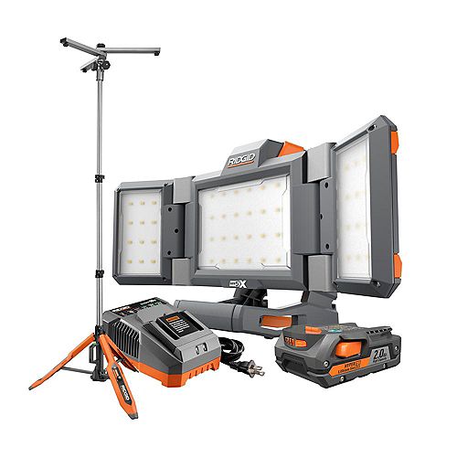 RIDGID Work Lights Commercial Lighting The Home Depot Canada