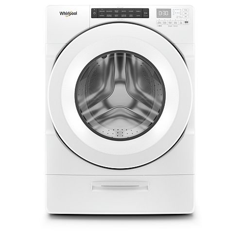 5.2 cu. ft. Front Load Washer in White with Load & Go, Closet-Depth - ENERGY STAR®