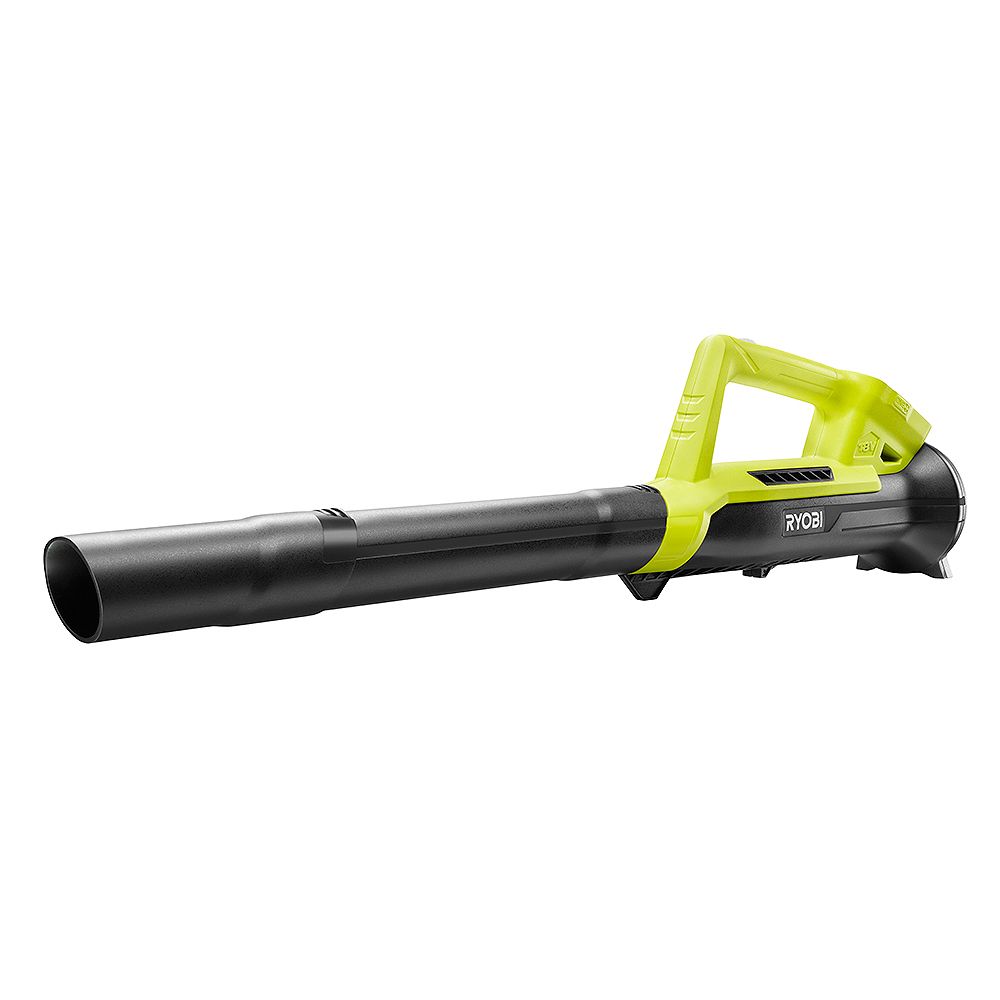 Ryobi 18v One 90 Mph 200 Cfm Lithium Ion Cordless Leaf Blower Tool Only The Home Depot Canada