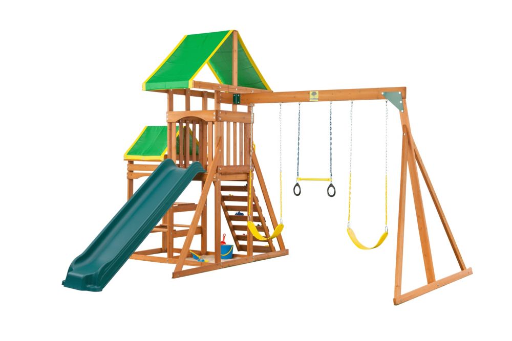 wooden playset canada