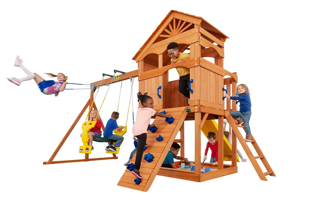 sales on cedar wooden playsets outdoor