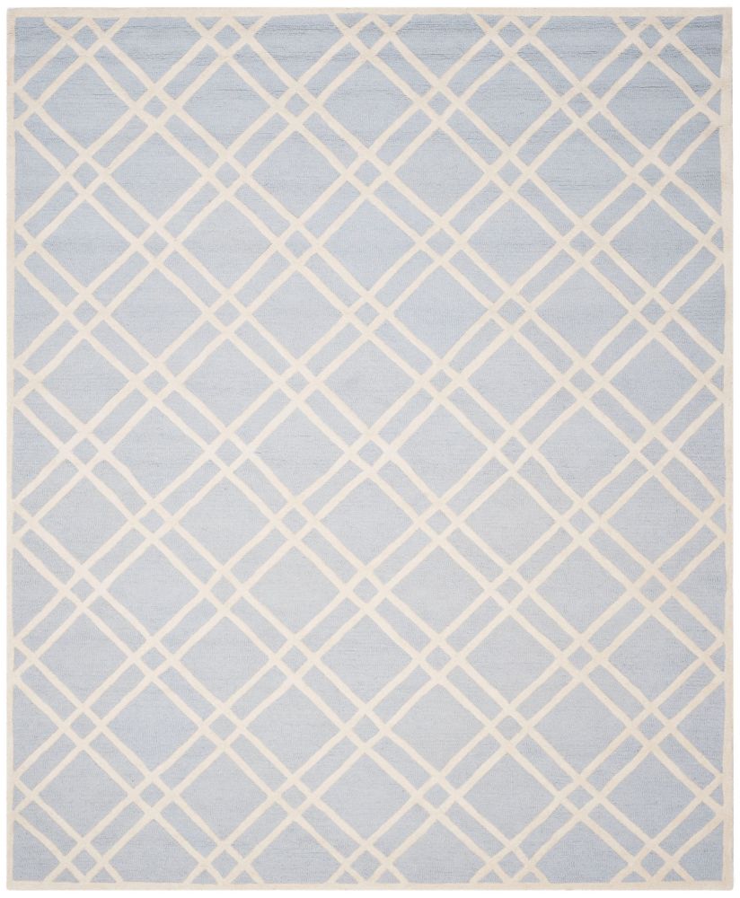 Safavieh Cambridge Janie Light Blue Ivory 8 Ft X 10 Ft Indoor Area   P 1001218760 