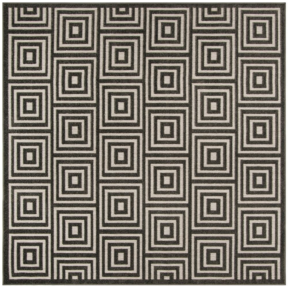 Safavieh Cottage Layton Light Grey / Grey 6 ft. 7-inch x 6 ft. 7-inch ...