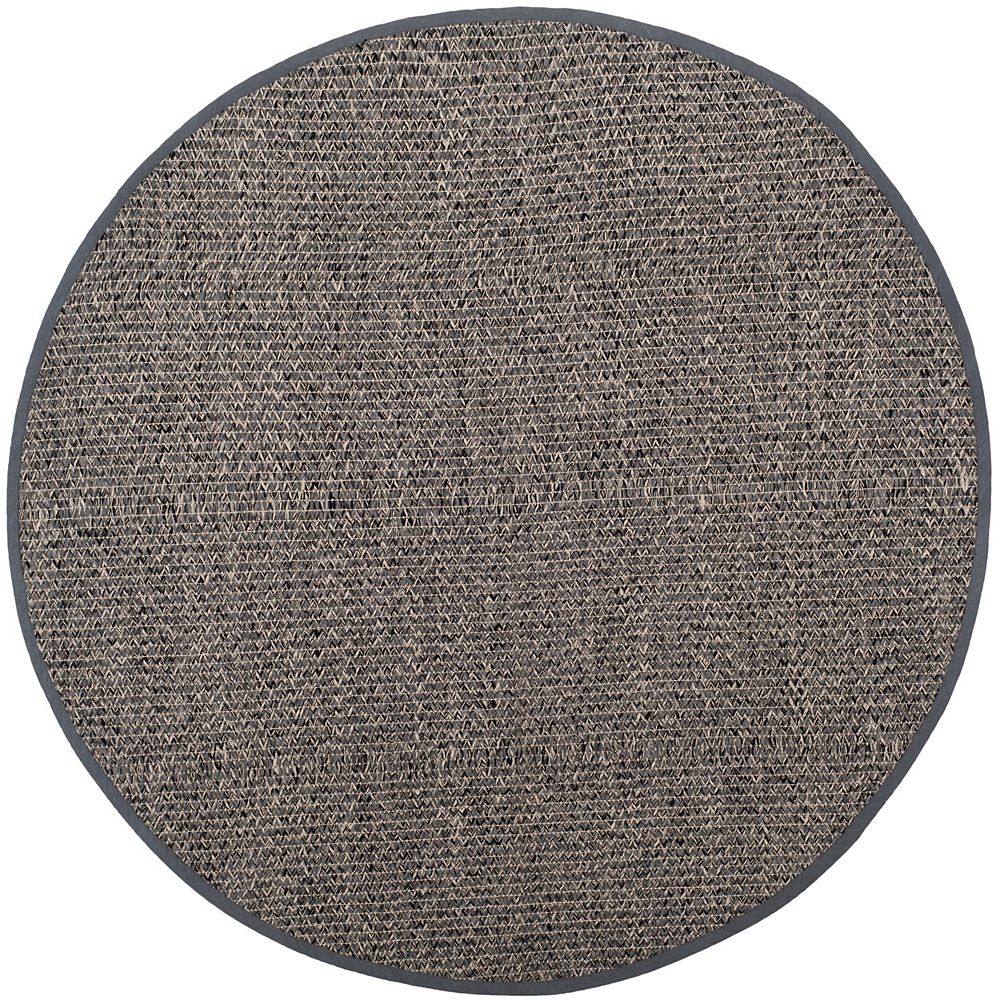 Safavieh Montauk Phoebe Grey / Multi 6 ft. x 6 ft. Indoor Round Area