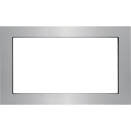 30-inch Trim Kit for Built-In Microwave Oven in Stainless Steel