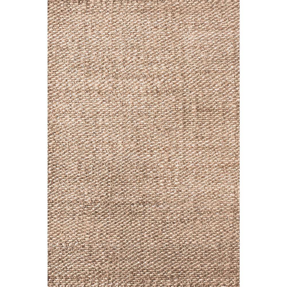 nuLOOM Hand Woven Hailey Jute Natural 10 ft. x 14 ft. Indoor Area Rug