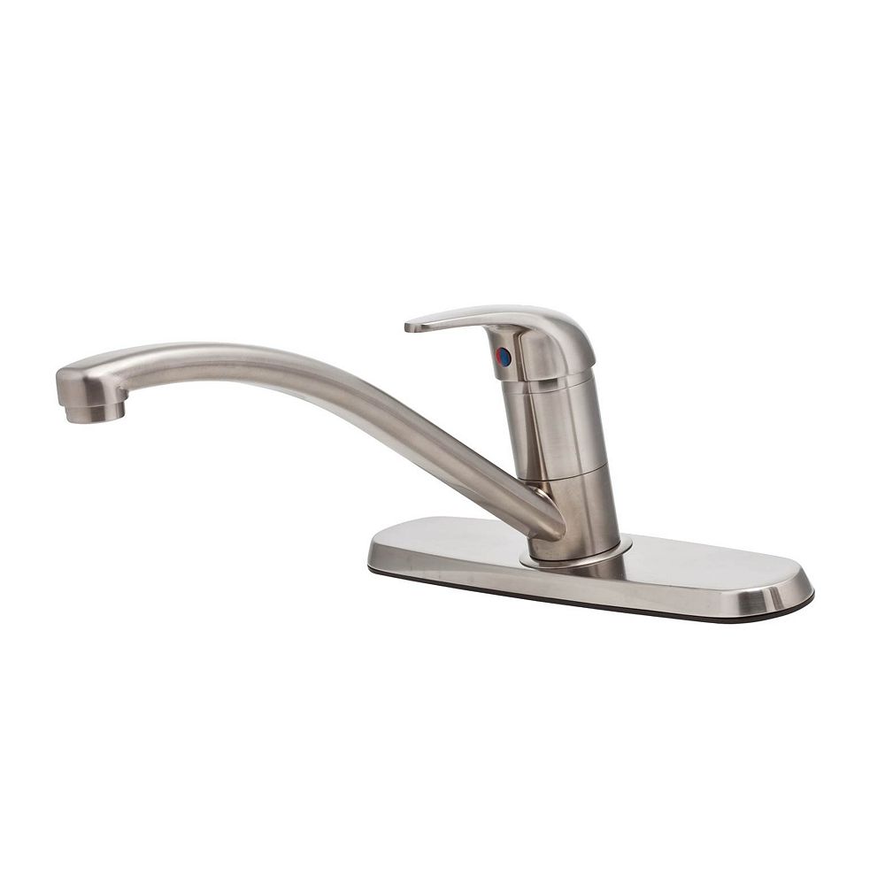 Pfister Single Control Kitchen Faucet in Stainless Steel The Home
