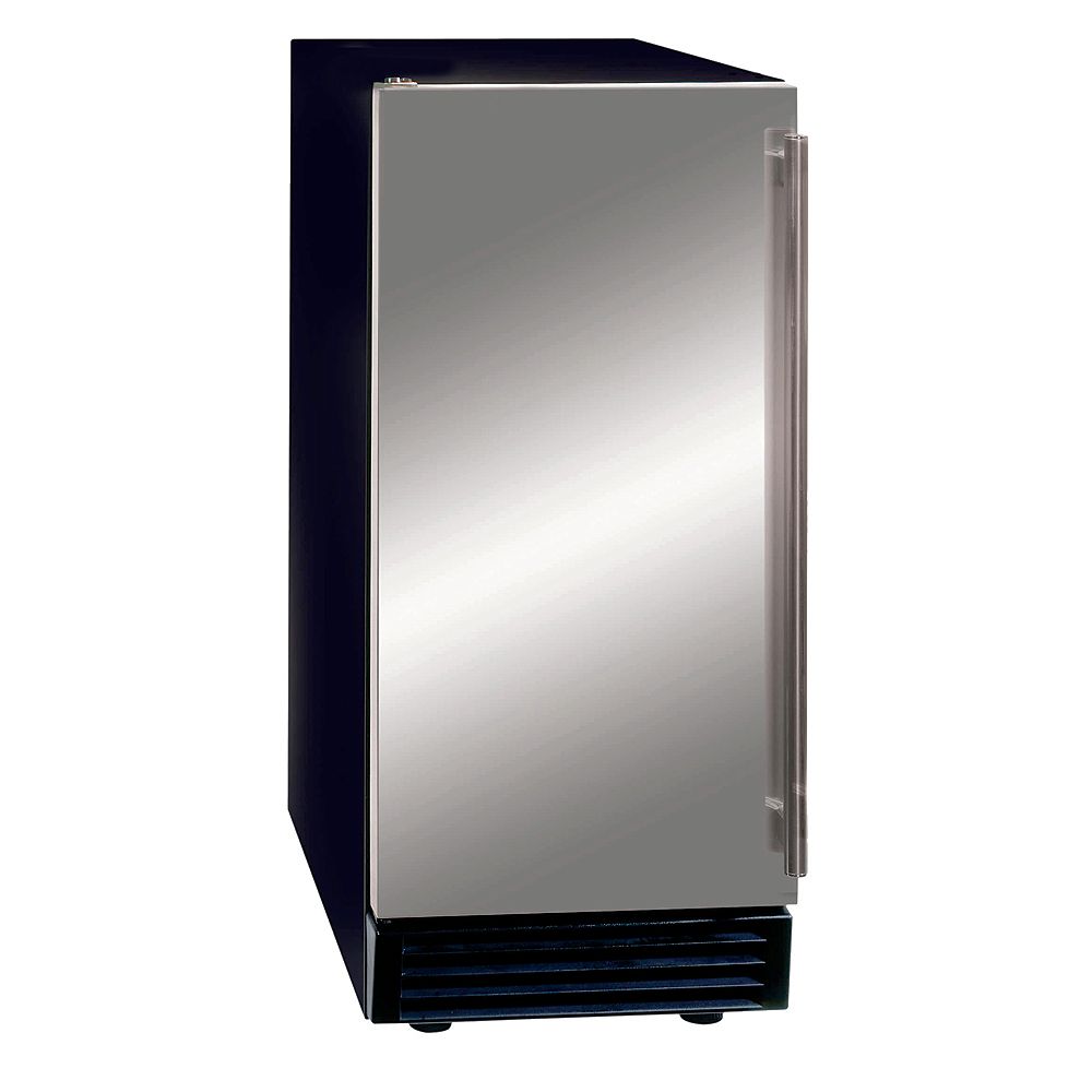 Maxx Ice BuiltIn UnderCounter 50 lb. Ice Maker with Drain Pump The