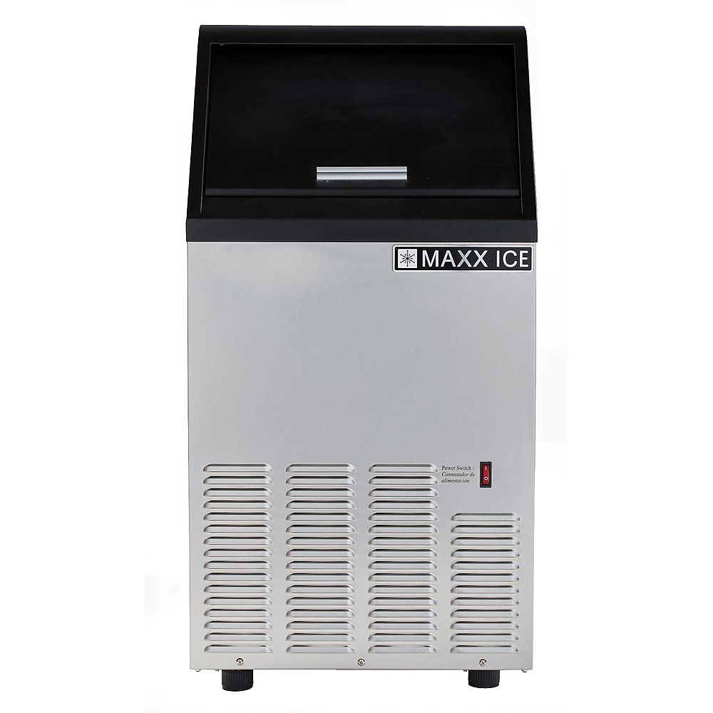 Maxx Ice Maxx Ice Machine à glaçons autonome de 17 po et de 75 lb