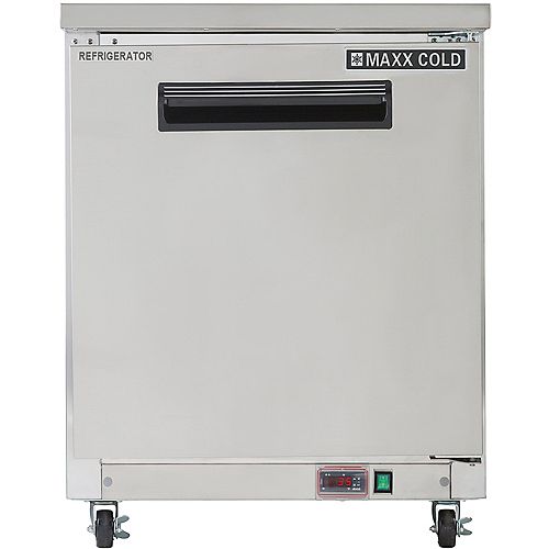 27 inch 6.5 cuft Commercial Under Counter Refrigerator