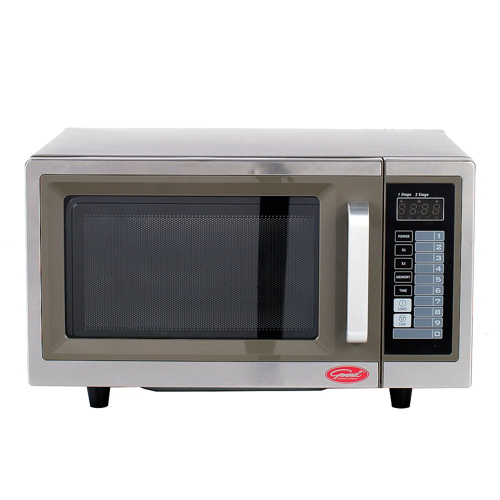 General 1.0 cu.ft Digital Commercial Microwave - 1000W | The Home Depot