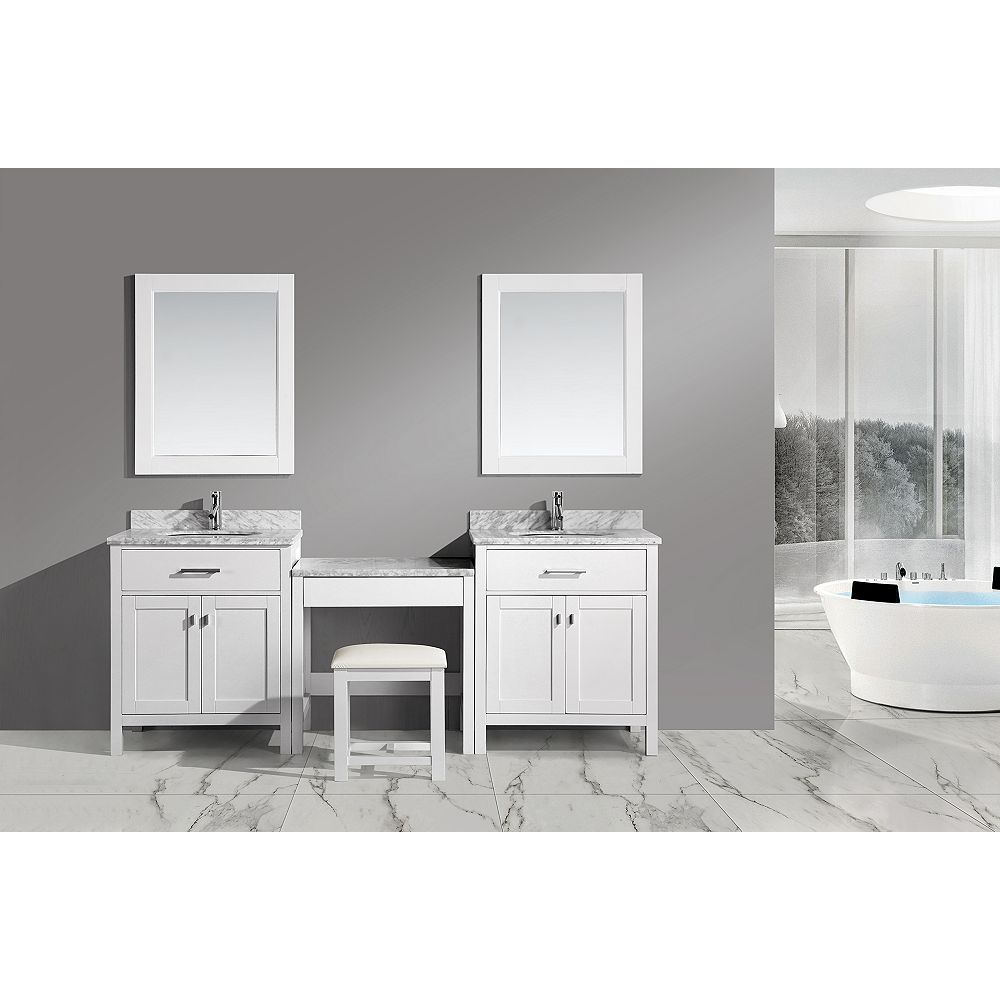 Design Element Two London 30 inch Single Vanities and Make