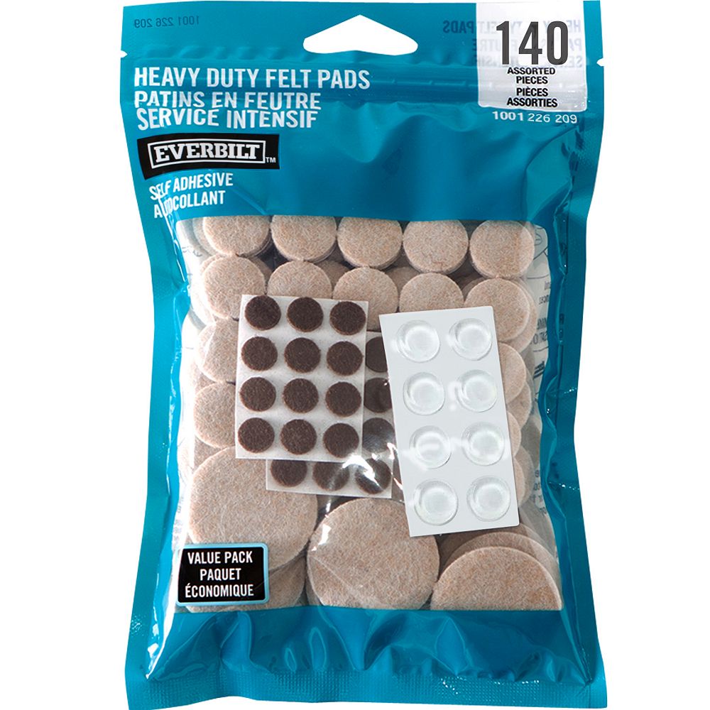 Everbilt Heavy Duty Felt Value Pack 140Pc. The Home Depot Canada