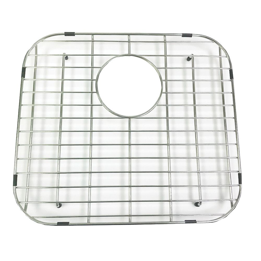 Wessan Stainless Steel Bottom Grid - 16 inch x 14 inch | The Home Depot ...