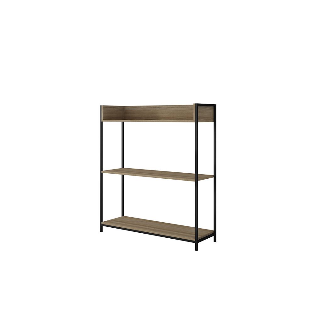 Manhattan Comfort Ellis 36.61" Bookcase 2.0 with 3 Shelves ...