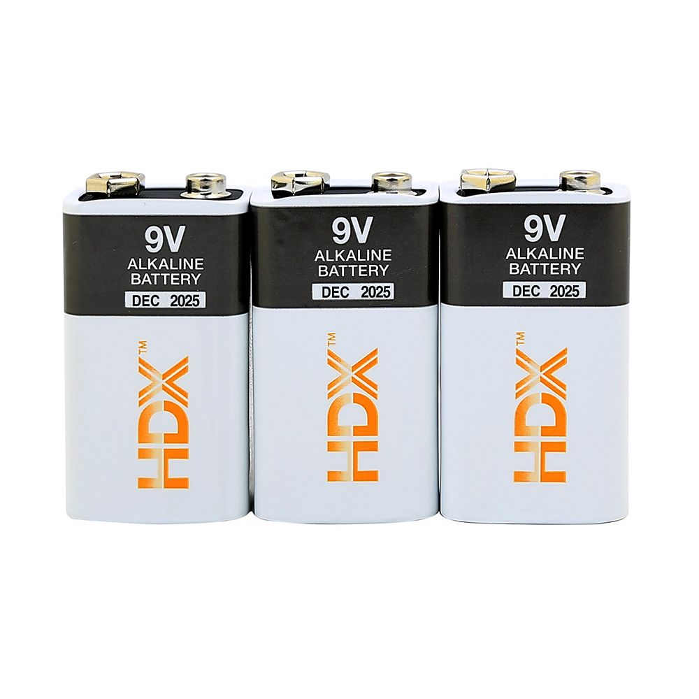 HDX 54 Pcs Alkaline Battery Combo Pack (Includes 24 x AA, 24 x AAA, 2 x