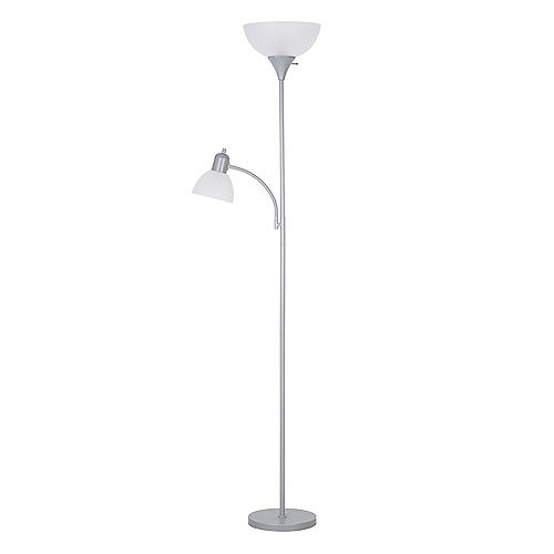 Mother Daughter Floor Lamp - Silver Finish