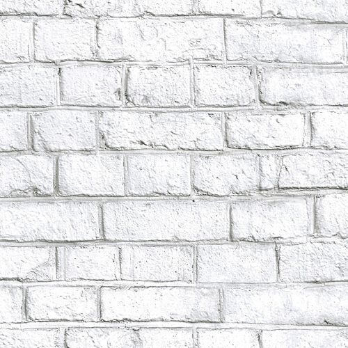 White Brick Peel & Stick Wallpaper