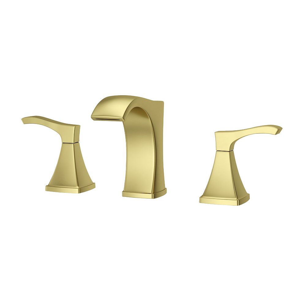 Pfister Venturi 8inch Widespread Lavatory Faucet in Brushed Gold The
