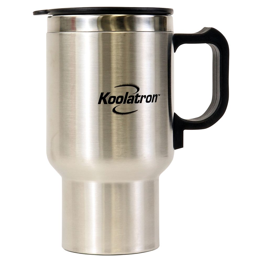 Koolatron 12v Usb Travel Mug Silver The Home Depot Canada