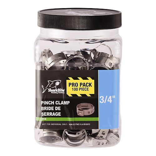 Sharkbite Pex Clamp Ring 3 4 Inch 100 Pack The Home Depot Canada - Sharkbite Clamp Rings Sharkbite Pex Clamp Ring 3 4 Inch 100 Pack The Home Depot Canada - Sharkbite Clamp Rings