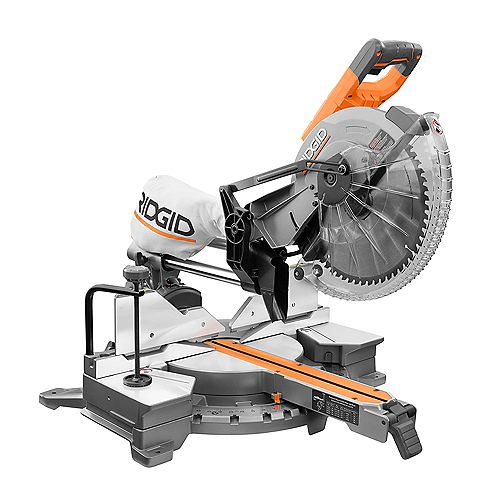 15 Amp Corded 12-Inch Dual Bevel Sliding Mitre Saw