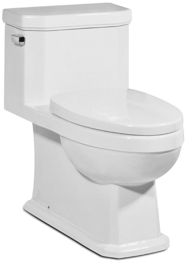 Icera The Octave Elongated 1-Piece Skirted Toilet | The Home Depot Canada