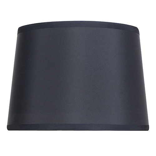 14 inch DIA Black Nylon Blend Table Lamp Shade