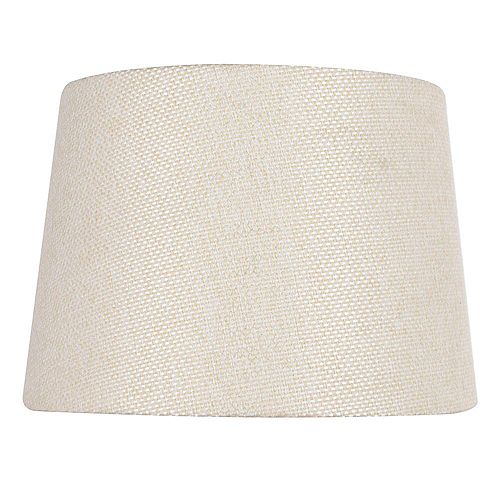 Beige Tan Lamp Shades Glass Fabric More The Home Depot Canada Beige Tan Lamp Shades Glass Fabric, 14 Inch Lamp Shade Linen