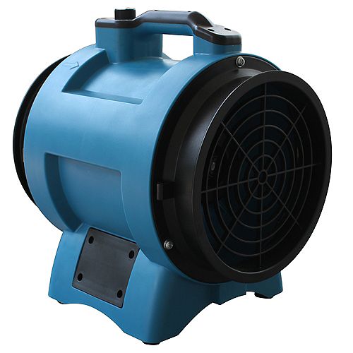 XPOWER 12-inch Variable Speed Industrial Confined Space Fan