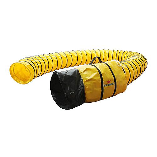 XPOWER 12 Inch X 25' Ducting Hose