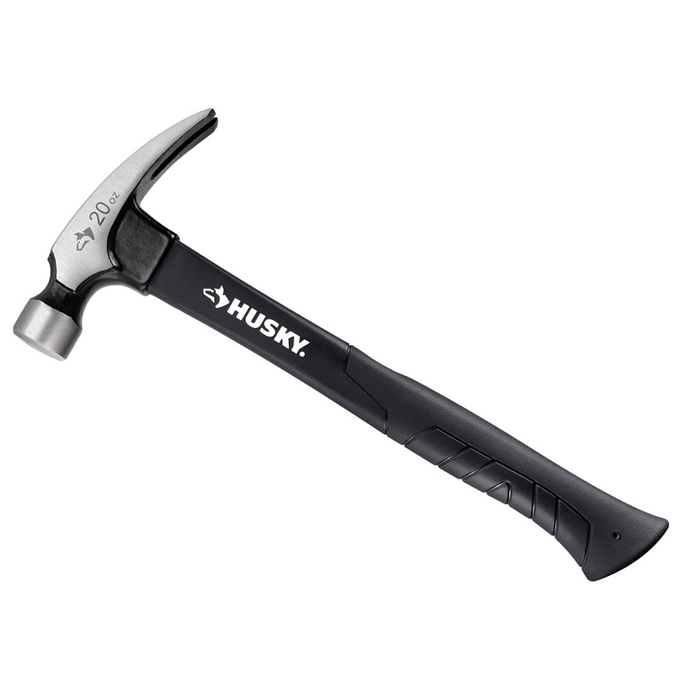 Husky 20 oz. Fiberglass Rip Hammer The Home Depot Canada