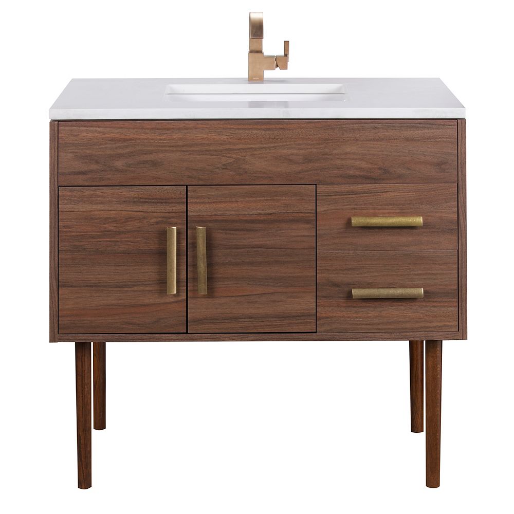Cutler Kitchen Bath Garland, Contemporary Bathroom Vanity Cabinets Home Depot