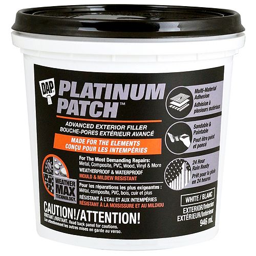 DAP Platinum Patch Advanced Exterior Filler 946 ML