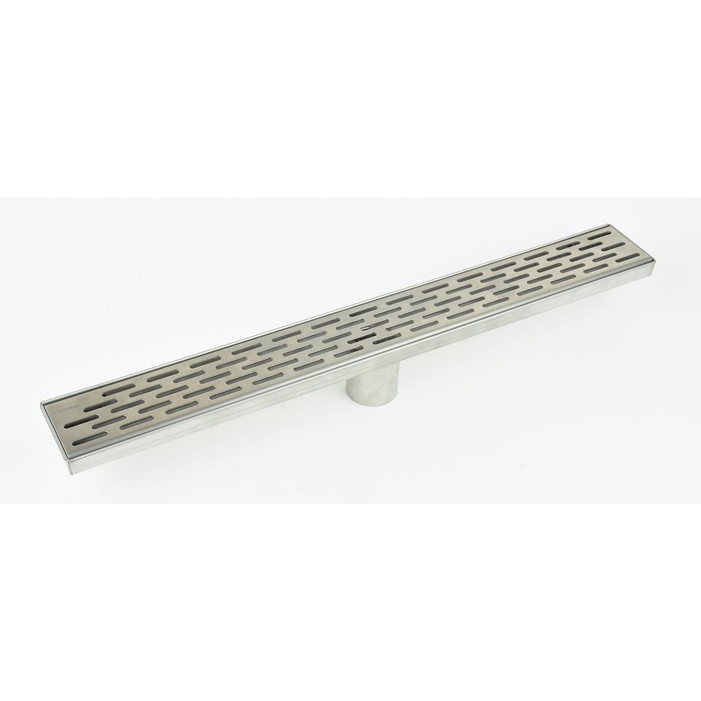 Luxury Drains Linear Shower Drain Grill Grid, 36 inch. The Home Depot