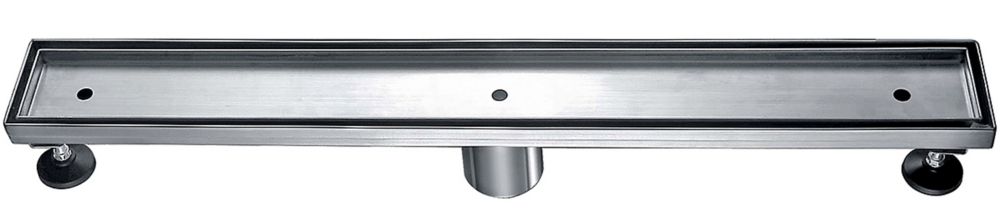Luxury Drains Linear Shower Drain Tilein, 47 inch. The Home Depot Canada